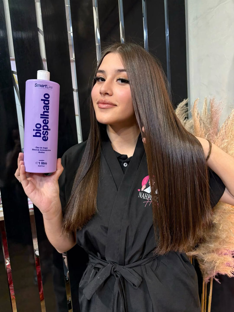 Smartliss – Progressiva Bio Espelhado – Alisamento Duradouro e Brilho Espelhado