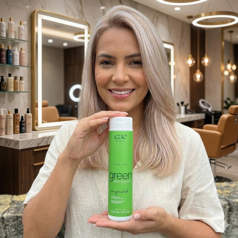 Eaê! Green Matizador – Neutralização e Efeito Perolado