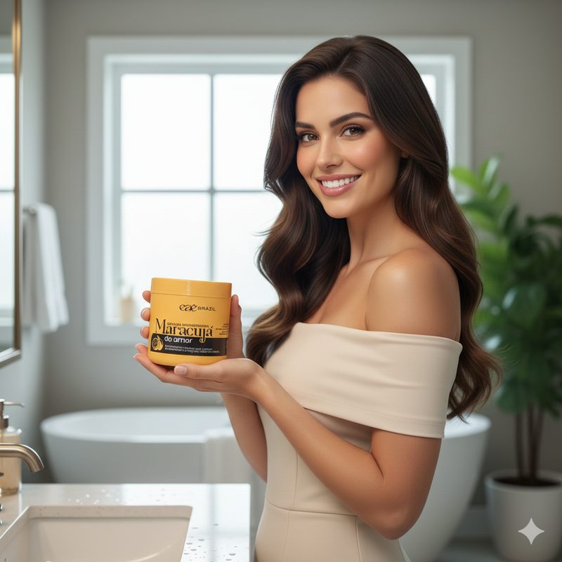 Eaê Brazil – Máscara Maracujá do Amor Reconstrução e Força (500g)