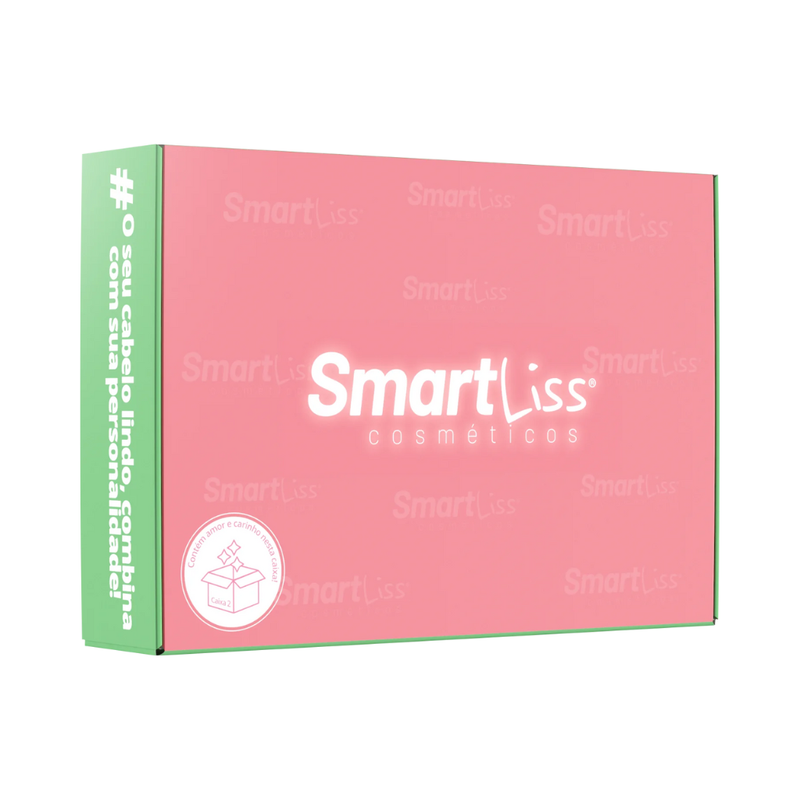 SmartLiss Cosméticos – Caixa Cronograma Capilar Completo Hidratar, Nutrir e Reconstruir