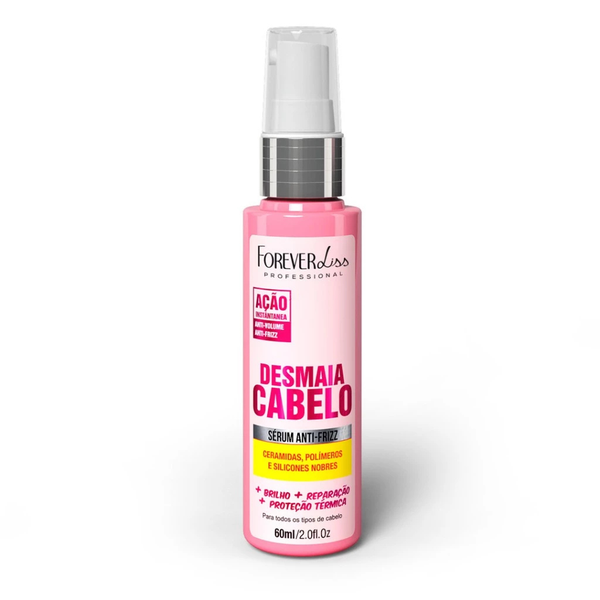 Forever Liss - Sérum Desmaia Cabelo - Anti-Frizz e Efeito Liso Imediato