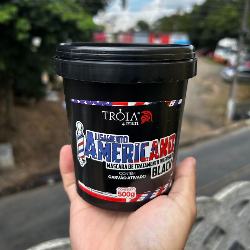 Tróia Hair – Alisamento Americano Black – Redução de Volume e Alinhamento Natural