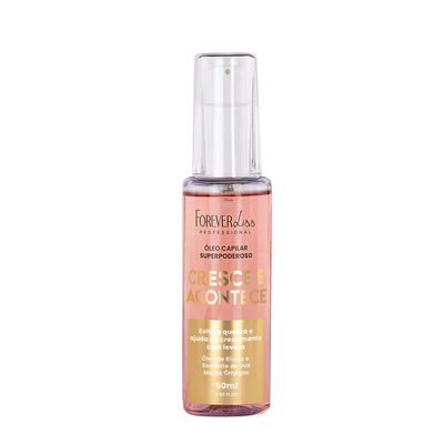 Forever Liss - Óleo Capilar Superpoderoso Cresce e Acontece Anti-Quebra e Fortalecimento (60ml)