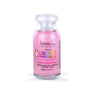 Forever Liss - Ampola Magia de Unicórnio Hidratação Imediata e Brilho Intenso (15ml)