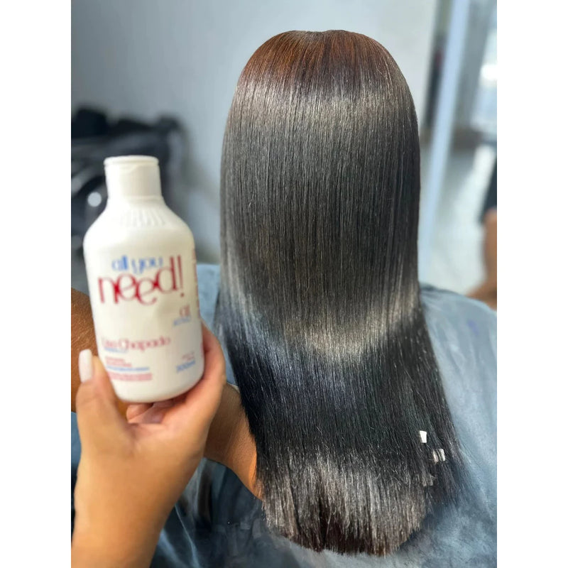 Mirai Cosméticos – Liso Chapado Progressiva Orgânica – Alinhamento, Brilho e Controle do Frizz