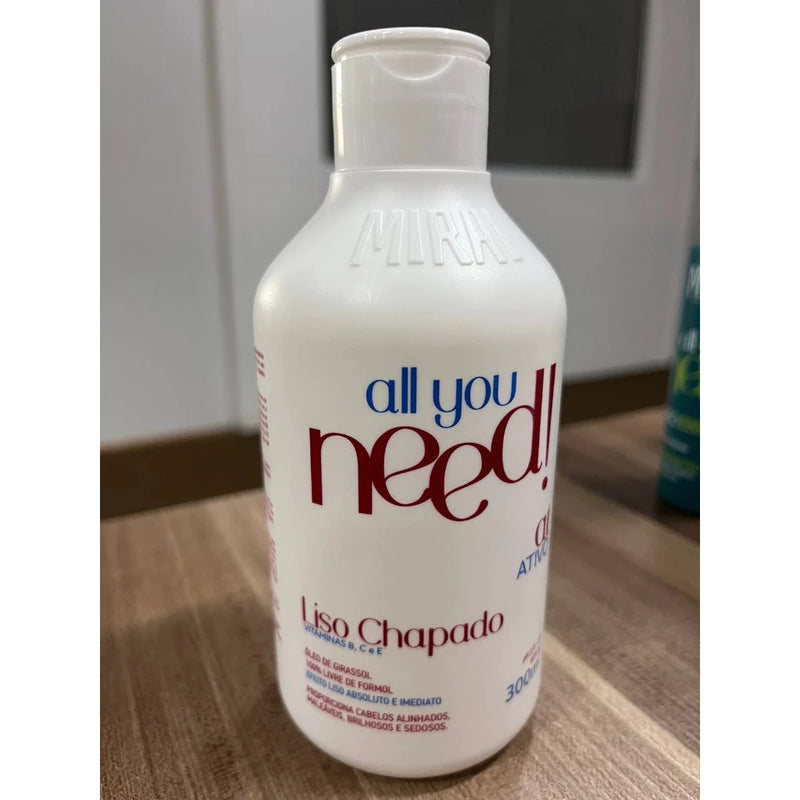 Mirai Cosméticos – Liso Chapado Progressiva Orgânica – Alinhamento, Brilho e Controle do Frizz