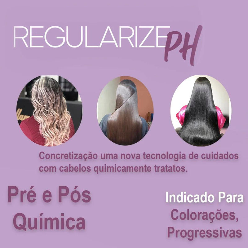 Mirai Cosméticos – Regularize pH Máscara Tratamento Pré e Pós Química (200ml)