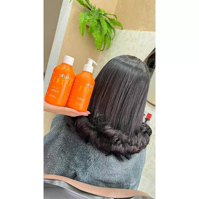 Mirai Cosméticos - Kit Pitanga Nutrição Intensa e Brilho Natural dos Fios (2 Passos)