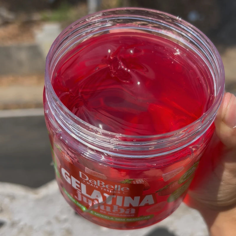 DaBelle – Gelatina Jujuba de Morango Blindagem & Definição Profissional (500g)