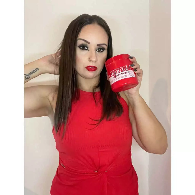 Eaê! Máscara Morango do Amor – Hidratação Intensa, Brilho e Maciez