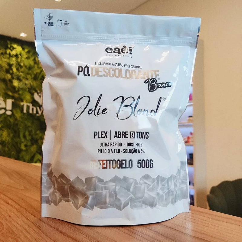 Eaê! Pó Descolorante Branco – Clareamento Profissional e Proteção da Fibra Capilar
