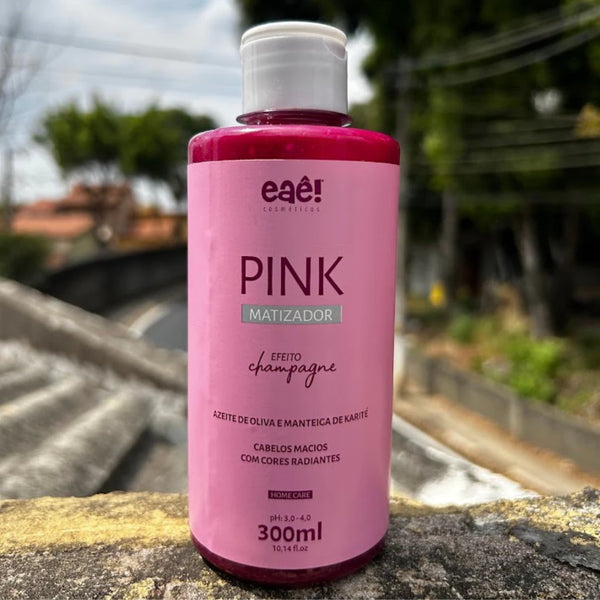 Eaê! Pink Matizador – Neutralização Suave e Brilho Champagne