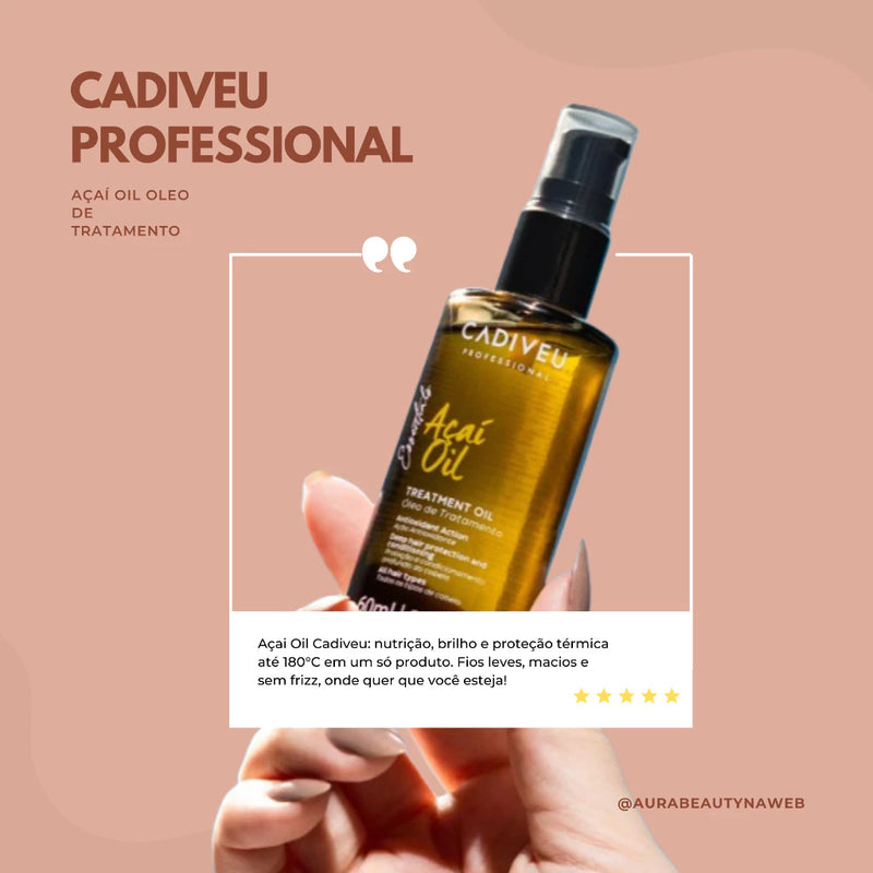 Cadiveu - Óleo de Tratamento Açaí Oil Finalizador Multifuncional (60ml)