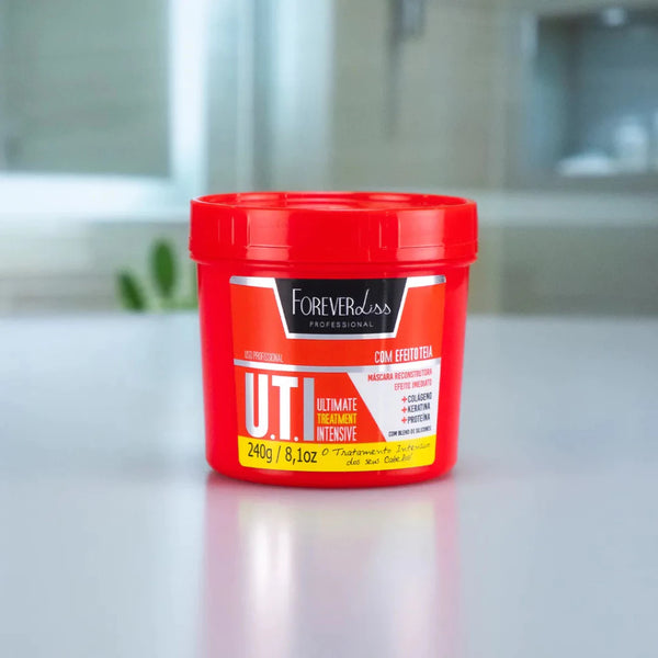 Forever Liss - Máscara U.T.I Reconstrução Profunda e Força para Cabelos Danificados