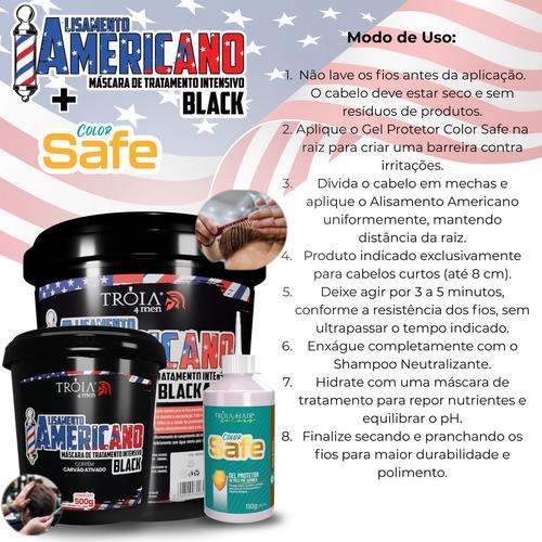 Tróia Hair – Alisamento Americano Black – Redução de Volume e Alinhamento Natural