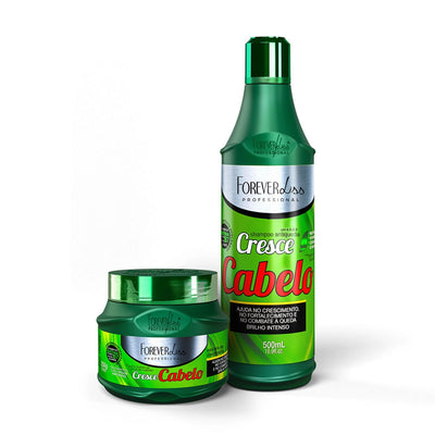 Forever Liss - Kit Cresce Cabelo Shampoo + Máscara Crescimento Acelerado e Fortalecimento