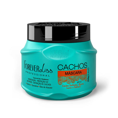 Forever Liss - Máscara Cachos Hidratação, Definição e Anti-Frizz (250g)