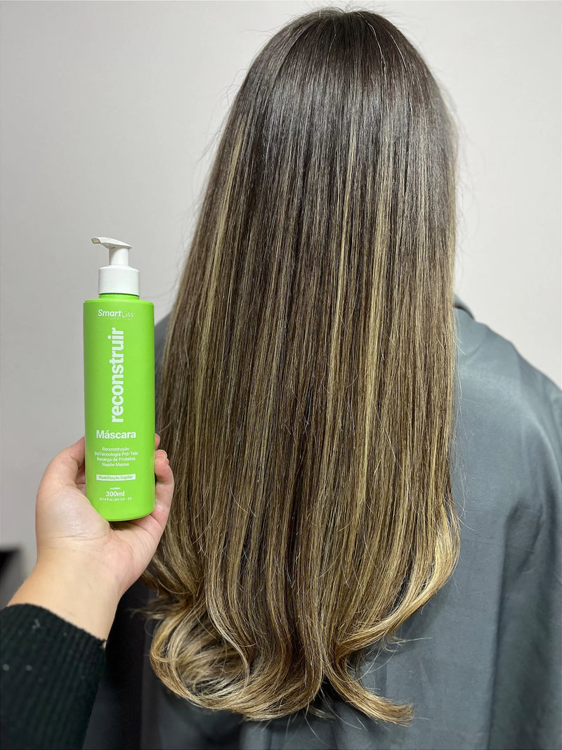 SmartLiss Cosméticos – Caixa Cronograma Capilar Completo Hidratar, Nutrir e Reconstruir